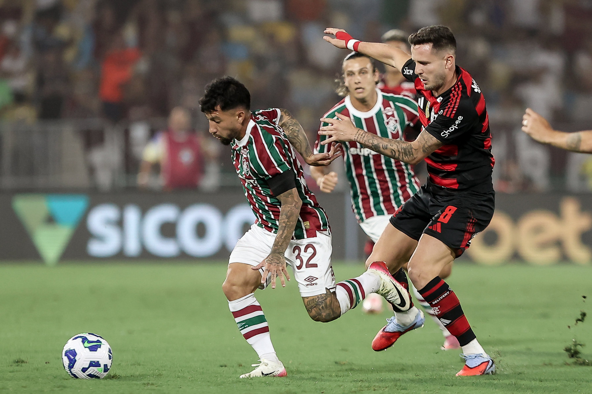 Fluminense x Flamengo pela 34ª rodada do Brasileirão - Lucas Merçon / Fluminense