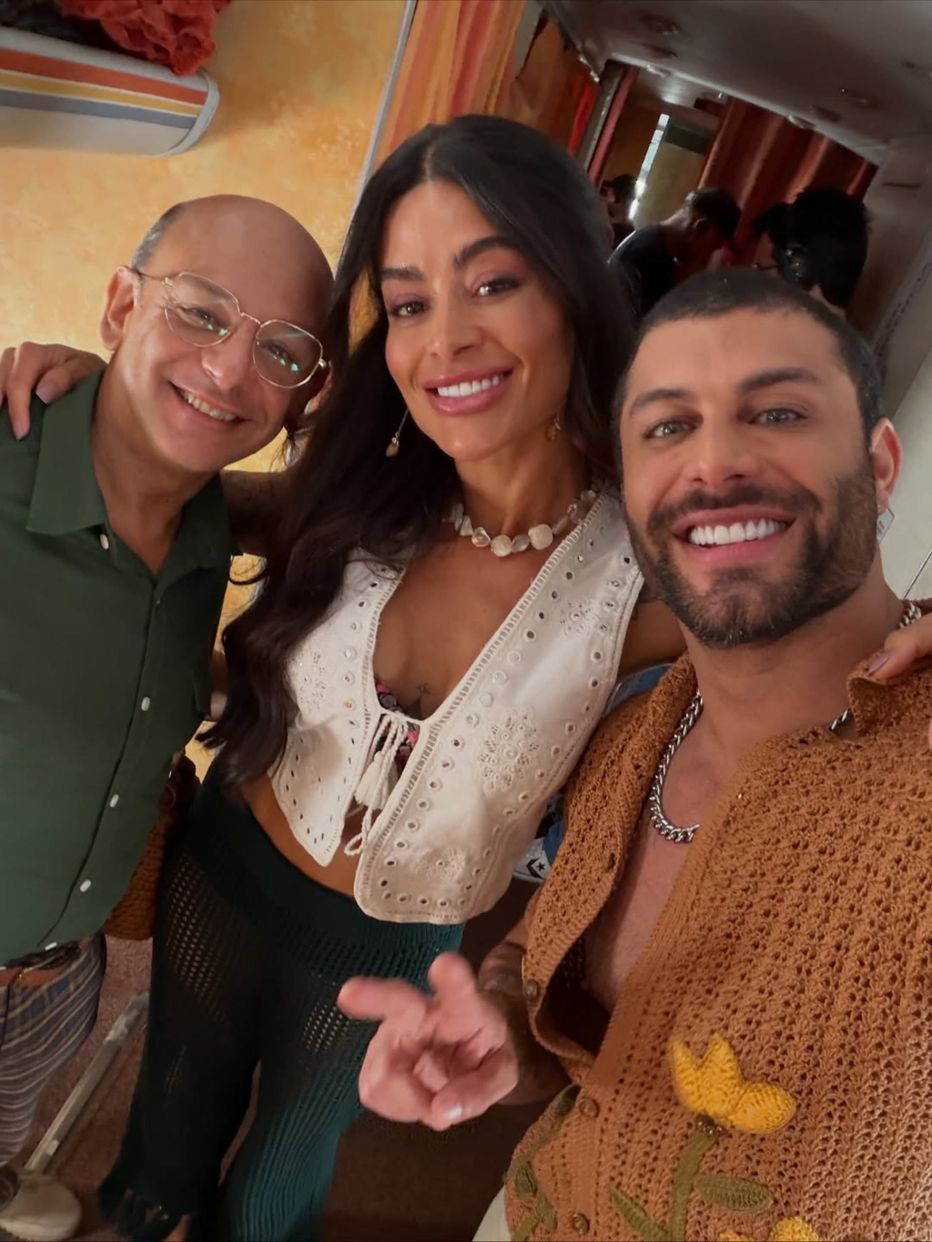 Ex-namorados, Aline Campos e Jesus Luz se reencontram - Reprodução / Instagram