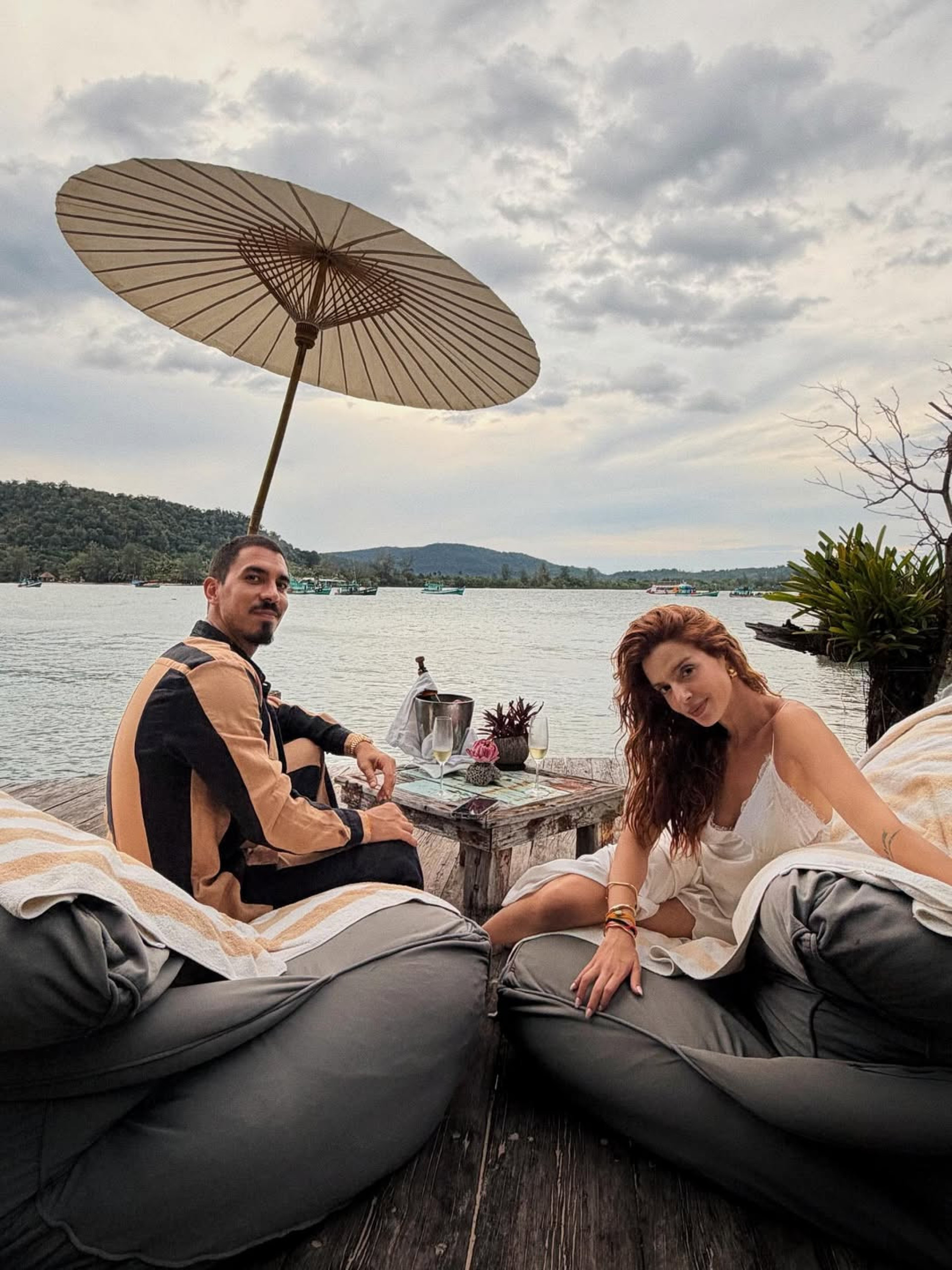 Gabriel David e Giovanna Lancellotti viajaram em lua de mel  - Reprodu&ccedil;&atilde;o/Instagram