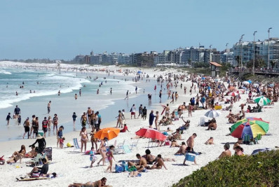 Cabo Frio tem 75% de ocupação hoteleira no feriado e espera aumento nos próximos dias