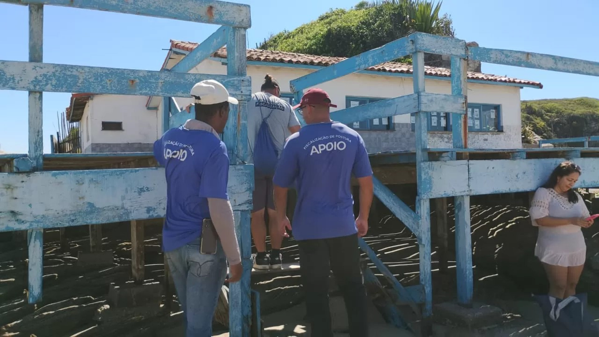 Cabana dos Pescadores é isolada - Ascom