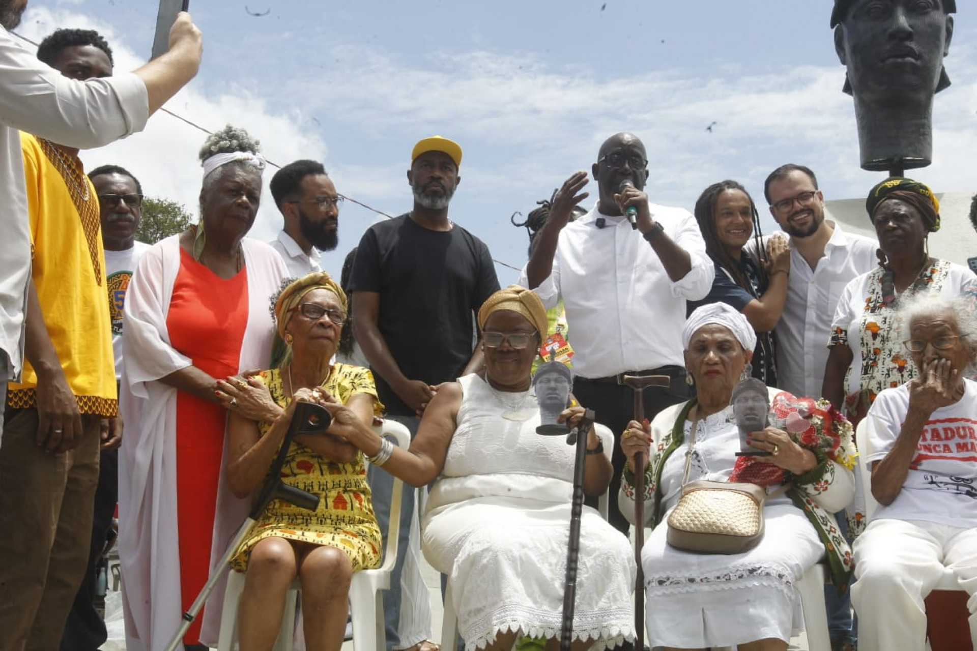 Dia da Consciência Negra contou com discursos, música e gastronomia - Reginaldo Pimenta / Agência O Dia