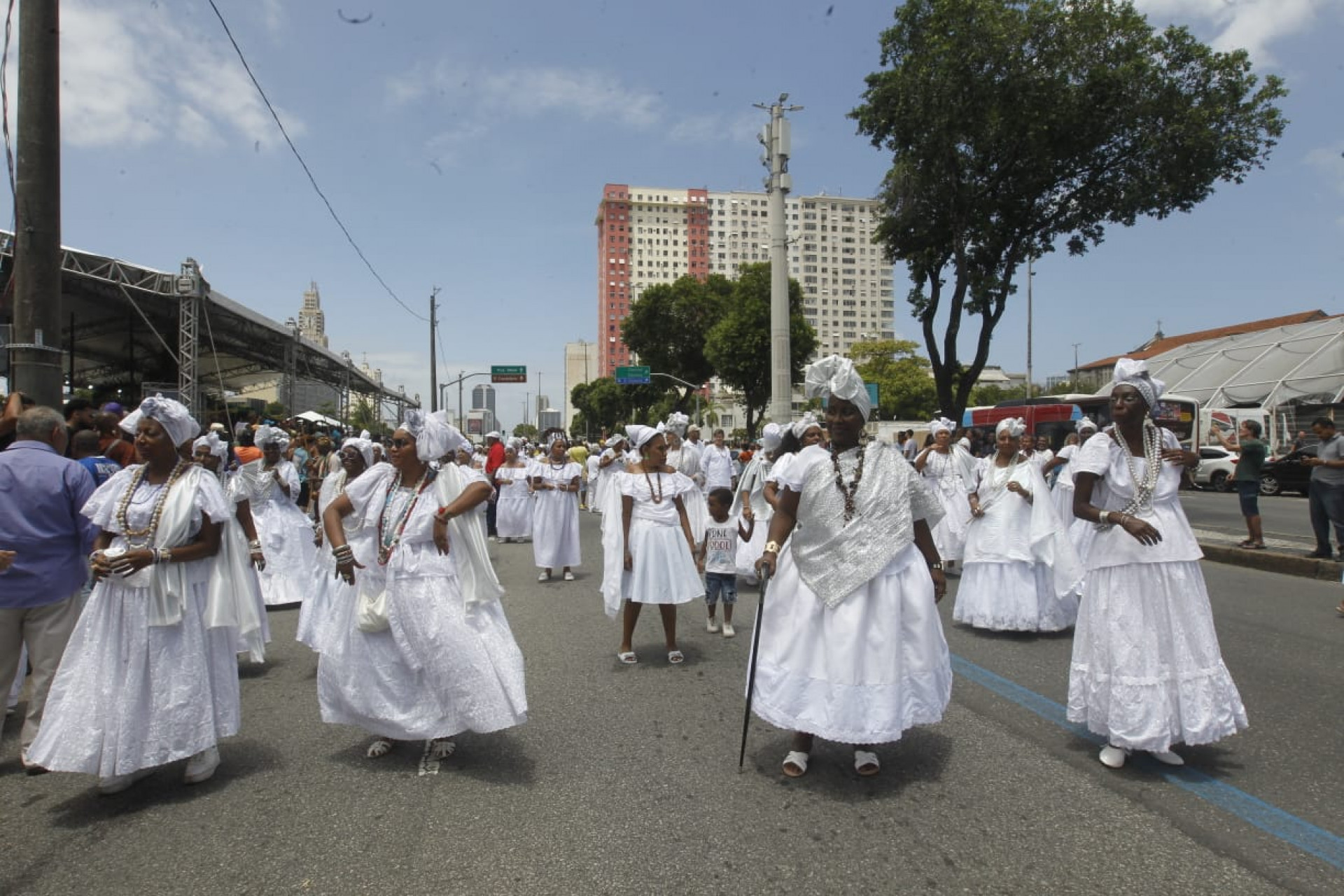 Público assistiu a apresentações culturais no Dia da Consciência Negra - Reginaldo Pimenta / Agência O Dia