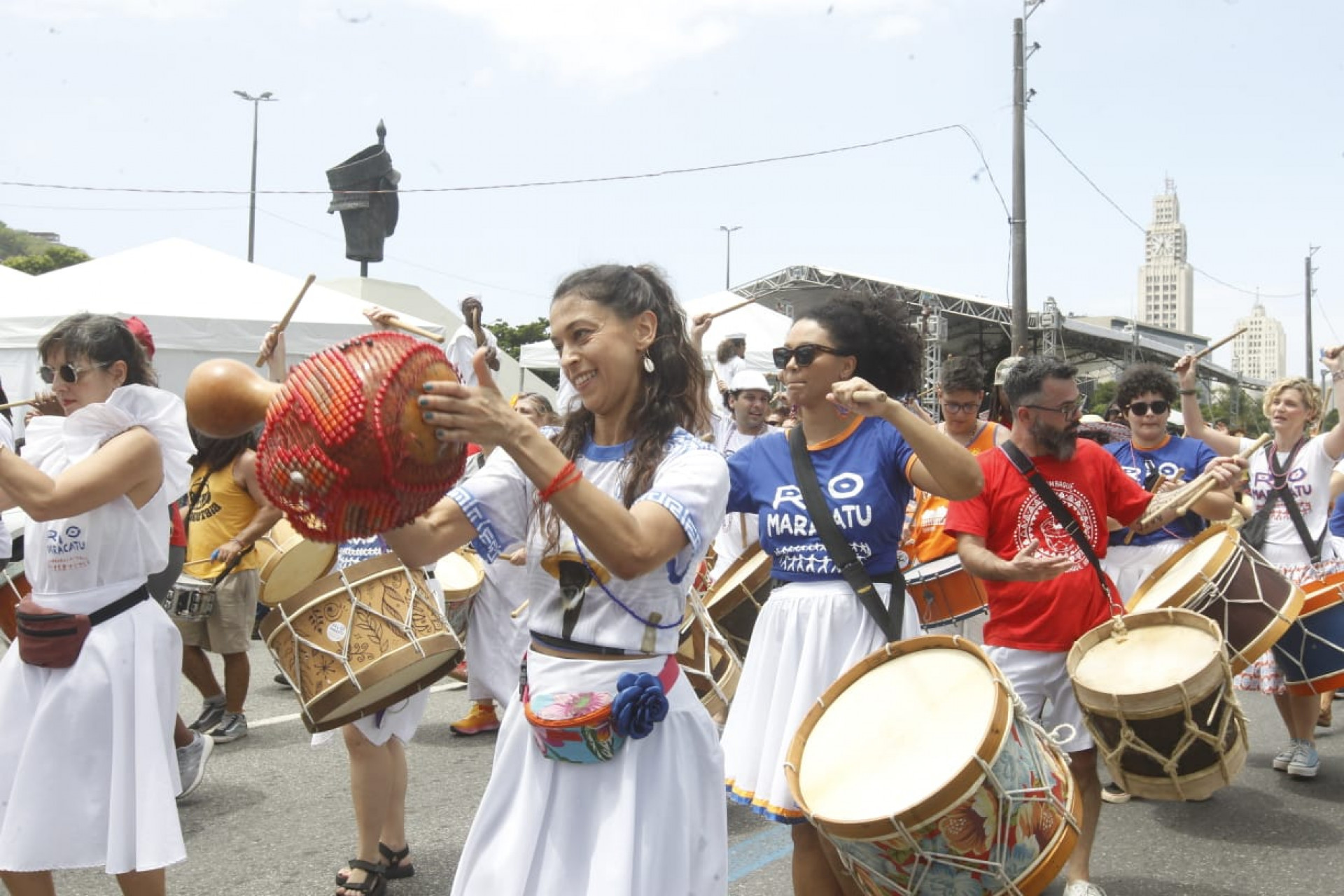 Apresentações culturais movimentaram o Centro do Rio - Reginaldo Pimenta / Agência O Dia