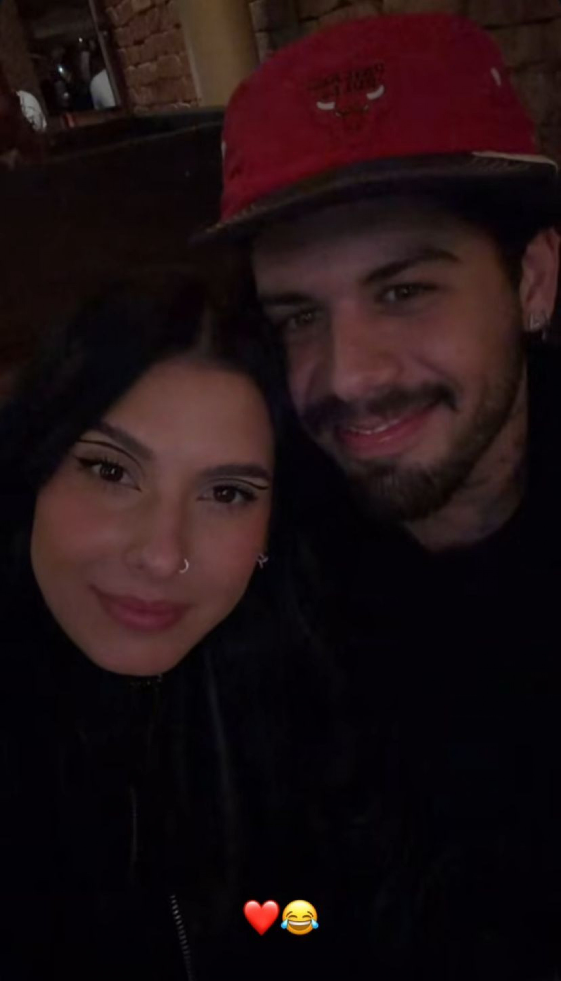 Ana e Zé em clima de romance - Reprodução/Instagram