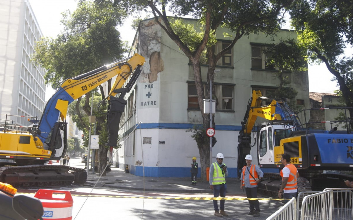 Prefeitura do Rio inicia obras para construção do Centro Cultural Rio-África - Reginaldo Pimenta/Agência O DIA