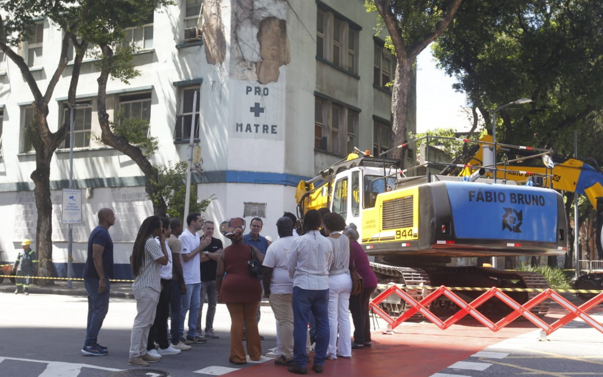 Prefeitura do Rio inicia obras para construção do Centro Cultural Rio-África - Reginaldo Pimenta/Agência O DIA