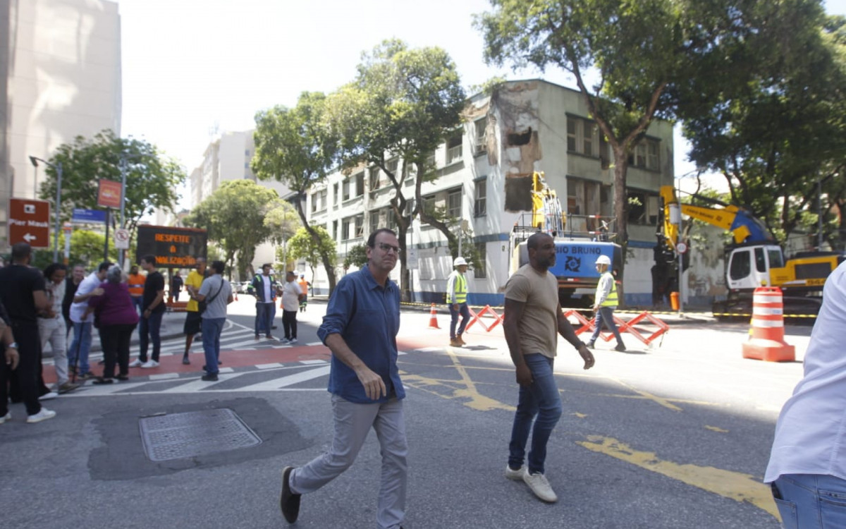 Prefeitura do Rio inicia obras para construção do Centro Cultural Rio-África - Reginaldo Pimenta/Agência O DIA