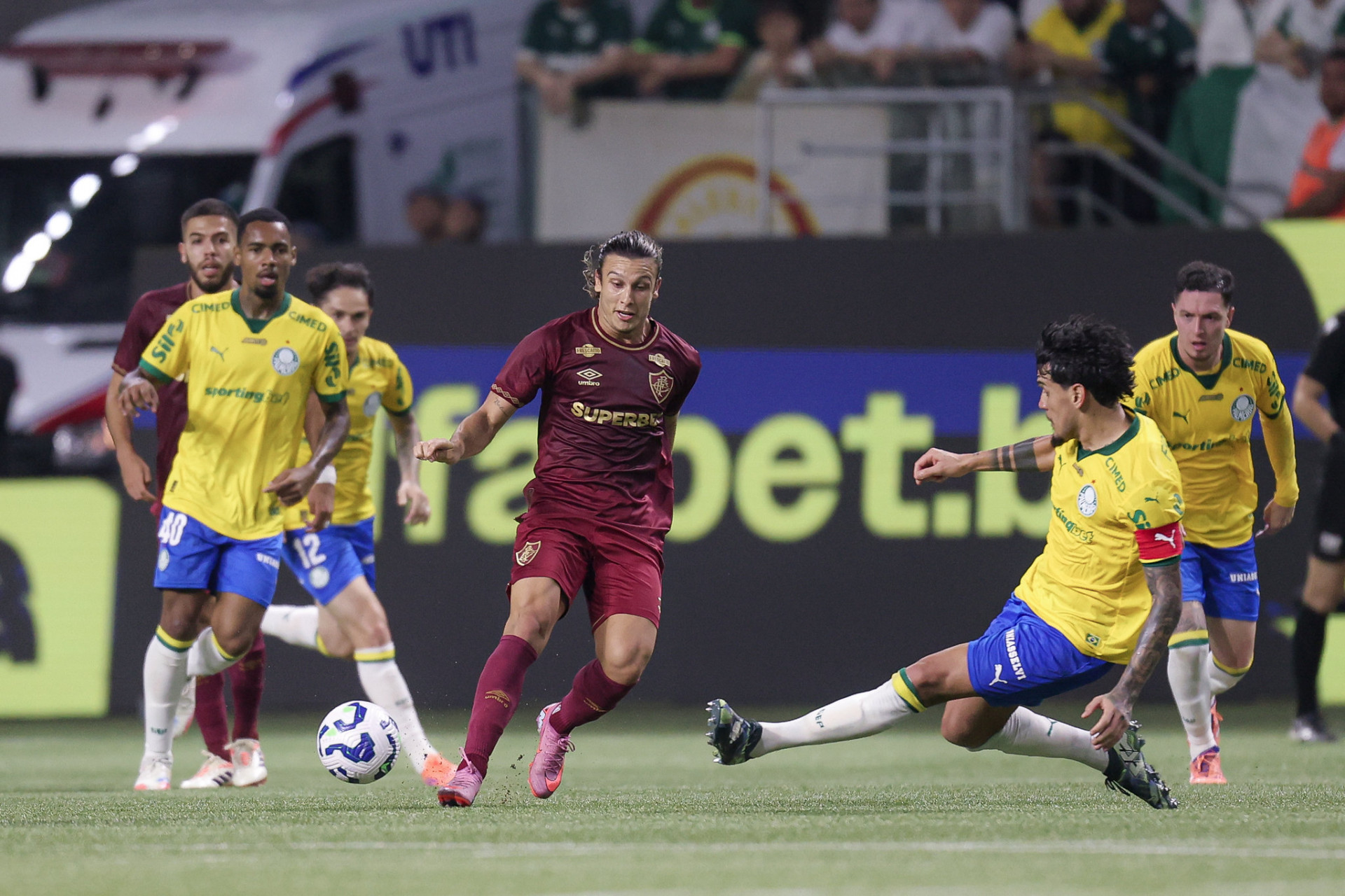 Fluminense enfrentou o Palmeiras, neste sábado (22), no Allianz Parque, pela 35ª rodada do Brasileirão - Marcelo Gonçalves/Fluminense FC