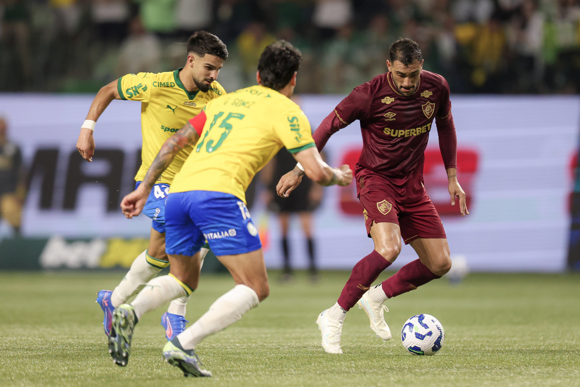 Fluminense enfrentou o Palmeiras, neste sábado (22), no Allianz Parque, pela 35ª rodada do Brasileirão - Marcelo Gonçalves/Fluminense FC