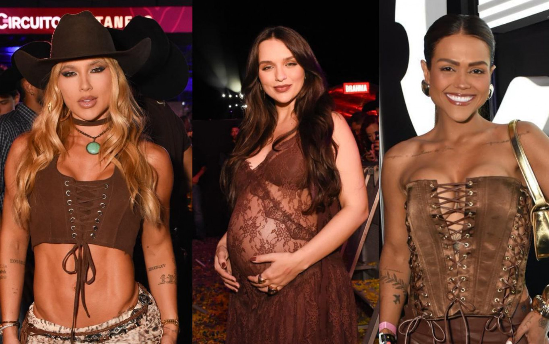 Virginia, Rafa Kalimann e Camila Loures marcam presença no Caldas Country Festival 2025 - Reprodução/Will Dias /Brazil News