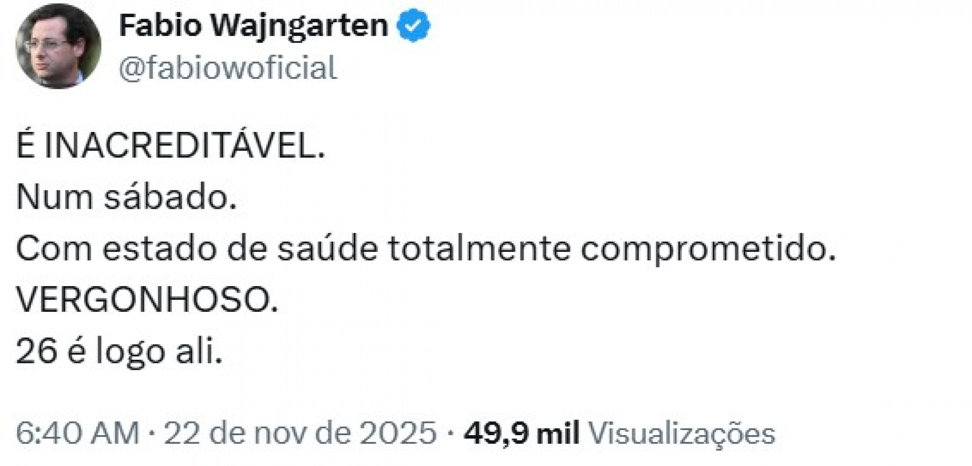 Apoiadores se manifestam após prisão de Jair Bolsonaro - Reprodução