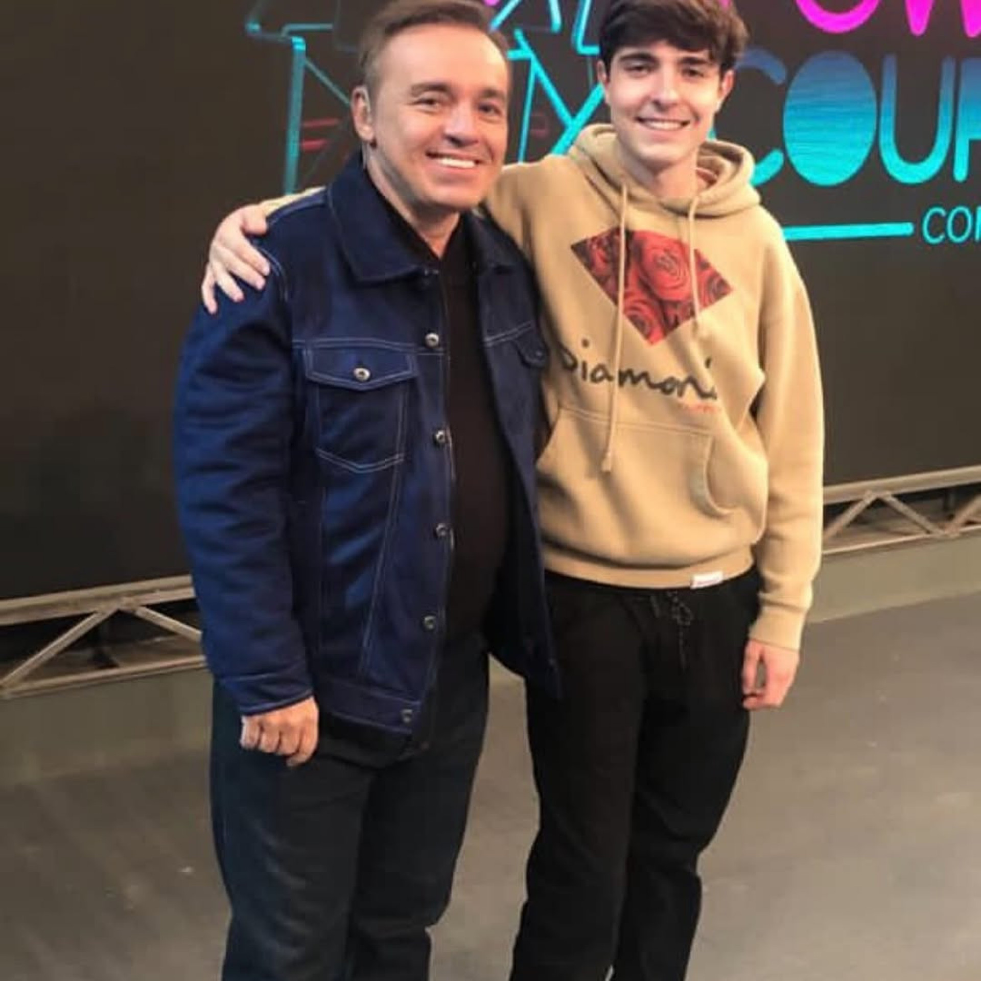 Gugu Liberato e o filho, João Augusto Liberato - Reprodução / Instagram