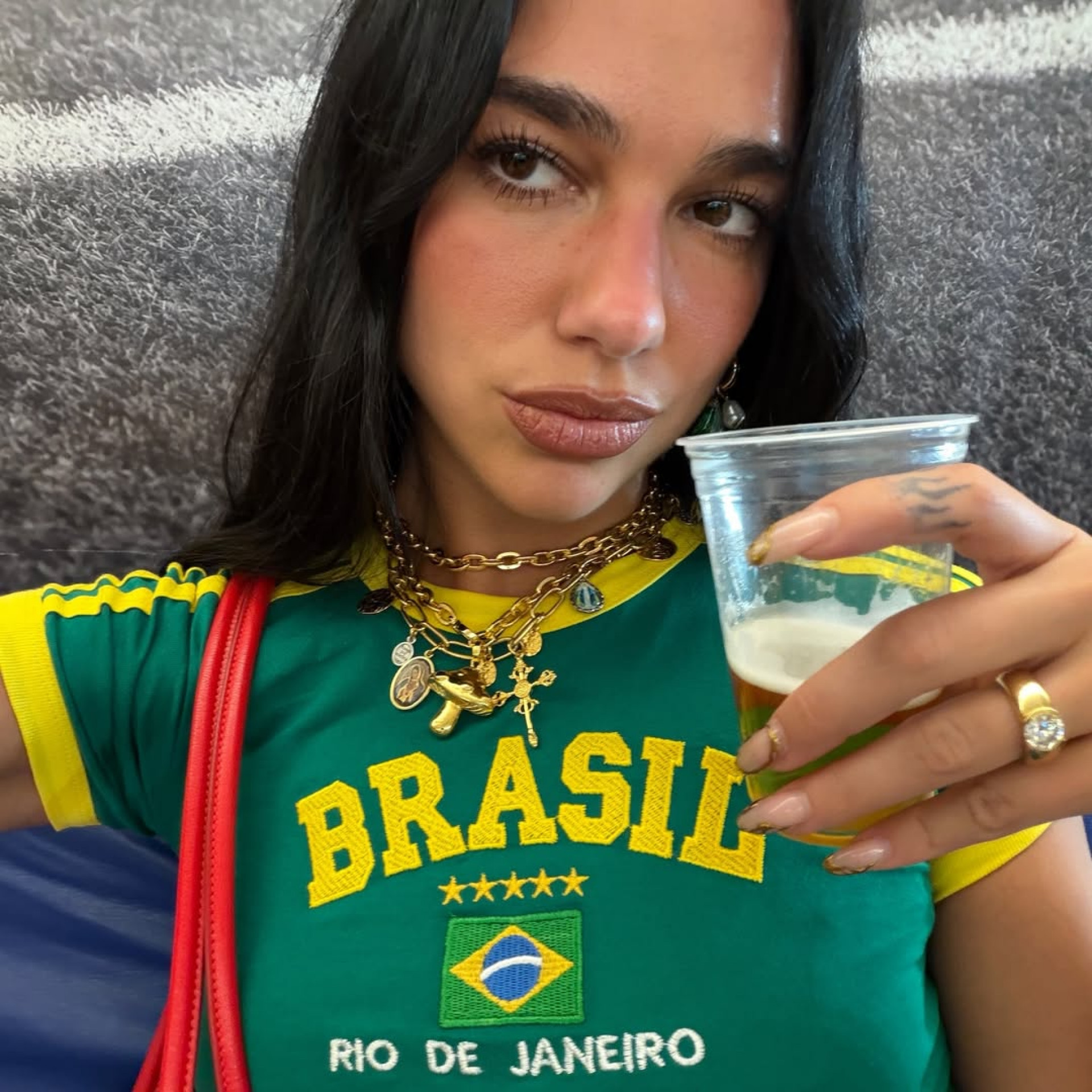 Dua Lipa compartilha cliques no Rio e se declara: 'Em meu cora&ccedil;&atilde;o' - Reprodu&ccedil;&atilde;o / Instagram