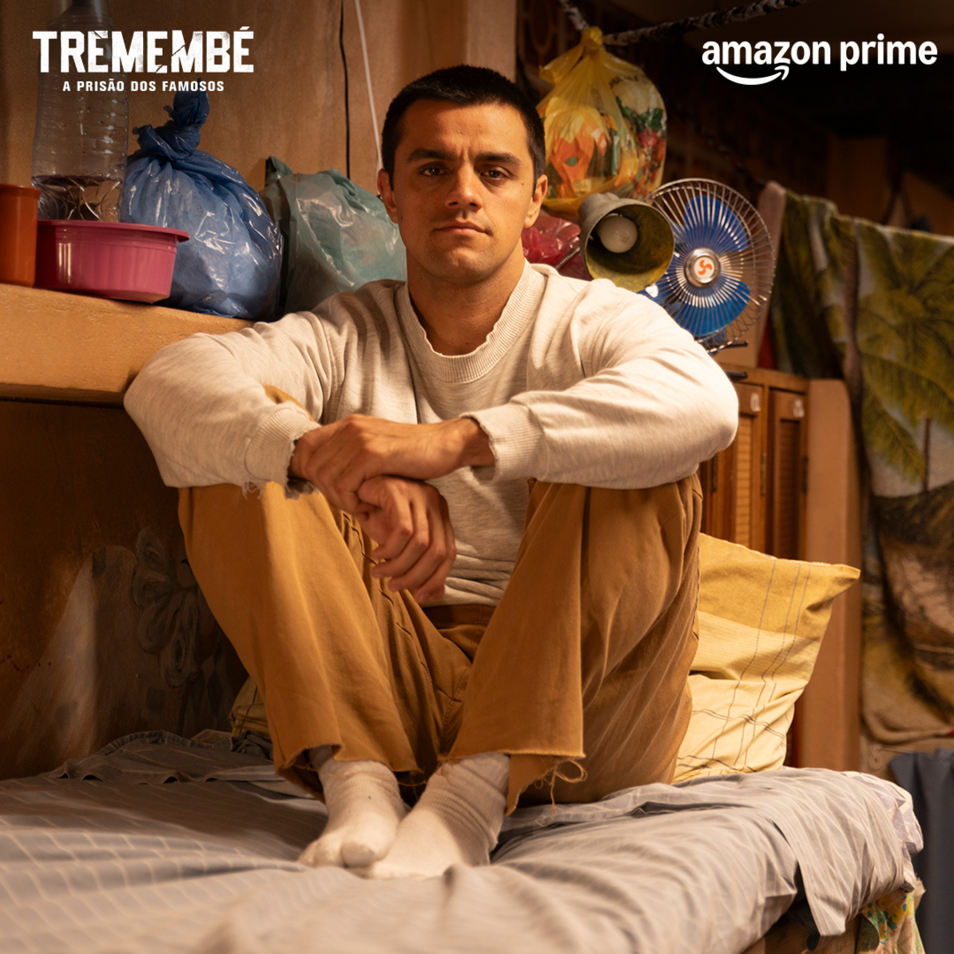 Felipe Simas interpreta Daniel Cravinhos, um dos detentos de 'Tremembé' - Divulgação/Prime Video