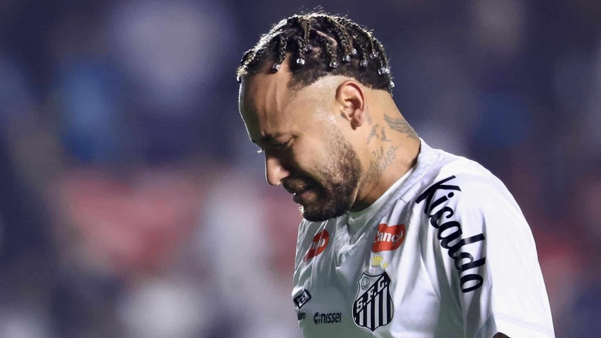 Neymar convive com problemas físicos no retorno ao Santos - Divulgação/Santos