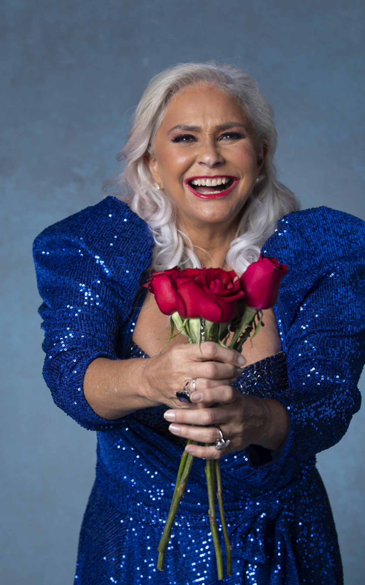 Fafá de Belém é uma das atrações do especial de Natal de Roberto Carlos  - Globo/joão Cotta 