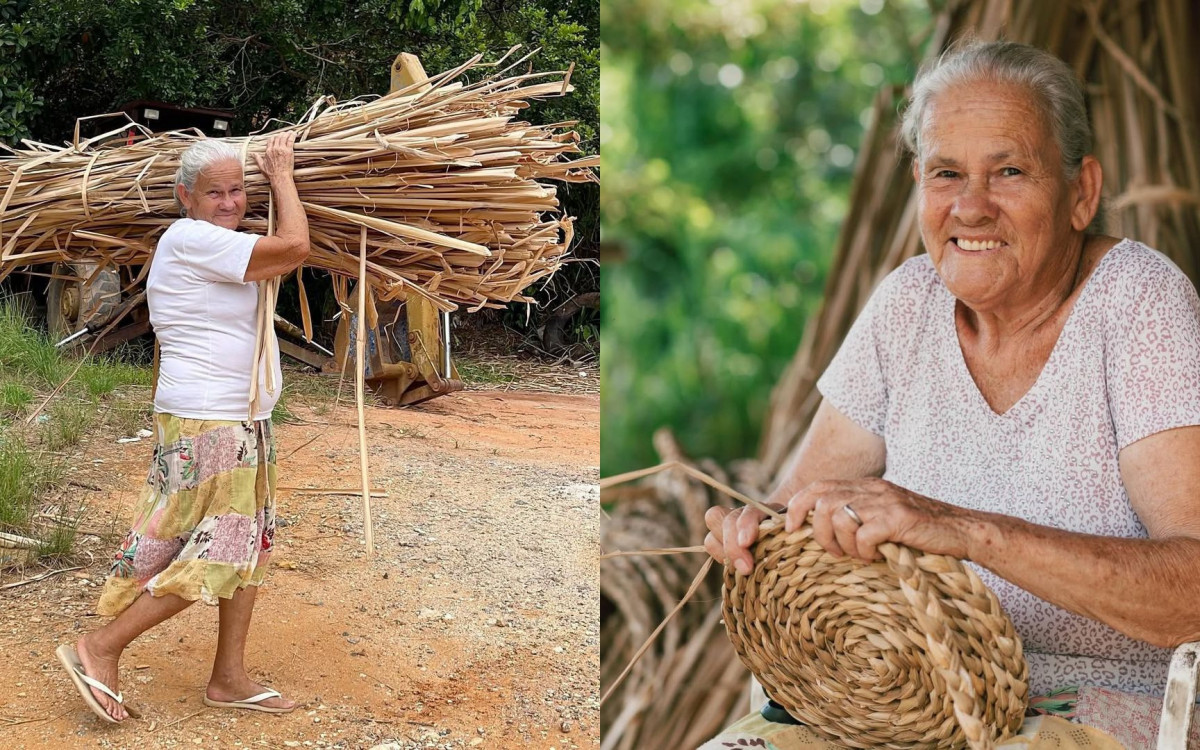 Dona Benedita é considerada um patrimônio vivo das artes manuais de Maricá