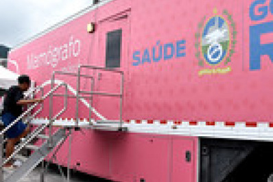 Mutirão de mamografia em Angra dos Reis