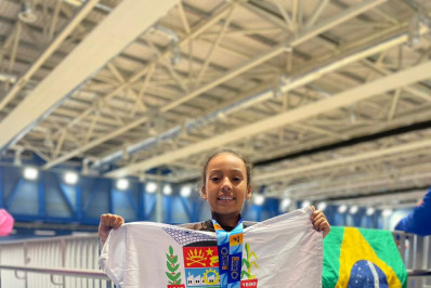 Atleta mirim de São Gonçalo conquista medalha em torneio internacional de jiu-jítsu
