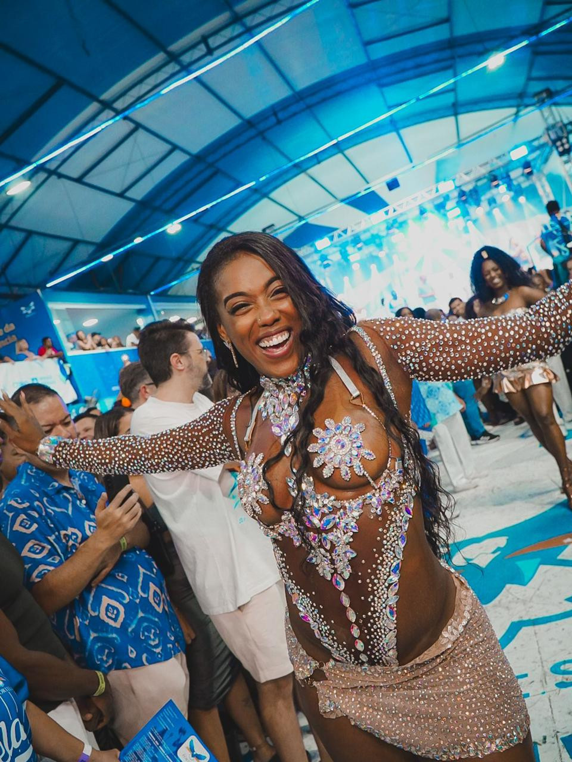 Ingrid Black &eacute; a nova musa da Portela para 2026 - Gil Lira / Divulga&ccedil;&atilde;o