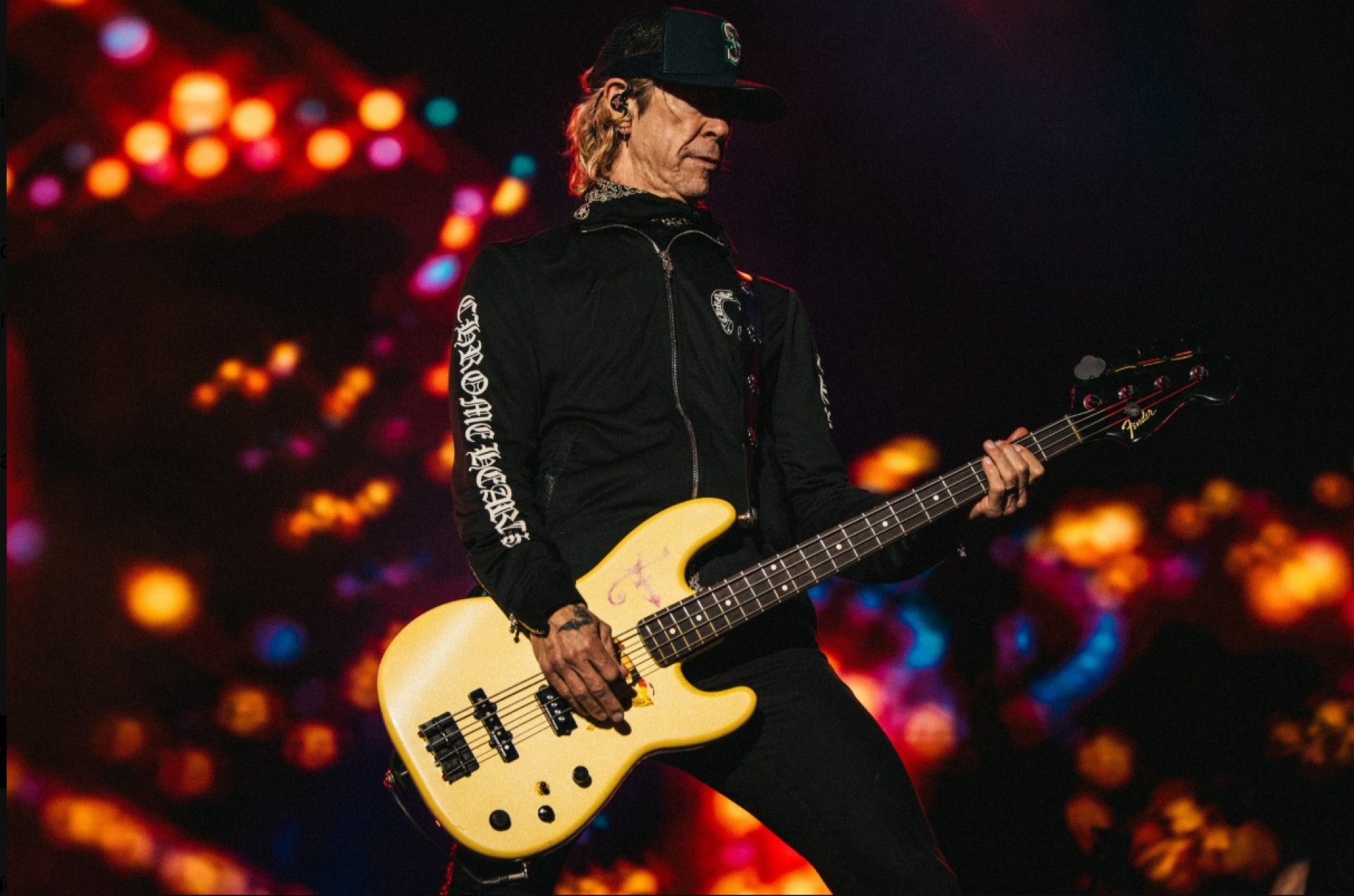 Baixista Duff McKagan - Reprodução / X