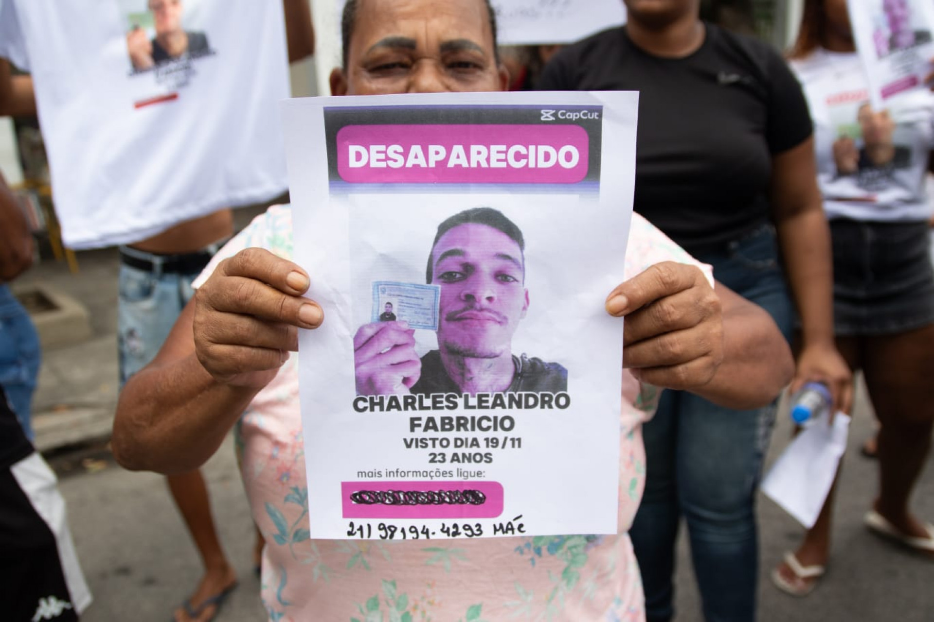 Charles Leandro da Conceição Gonçalves está desaparecido há quatro dias - Érica Martin / Agência O Dia