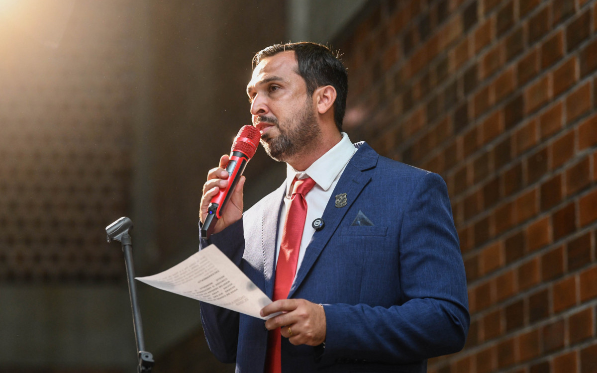 Marlon Rocha, presidente da C&acirc;mara Municipal de Guapimirim - Divulga&ccedil;&atilde;o