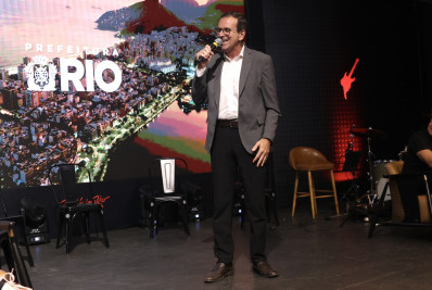 Eduardo Paes alfineta The Town em coletiva do Rock in Rio: 'Evento de quinta'