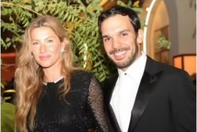 Gisele Bündchen publica clique raro com o namorado