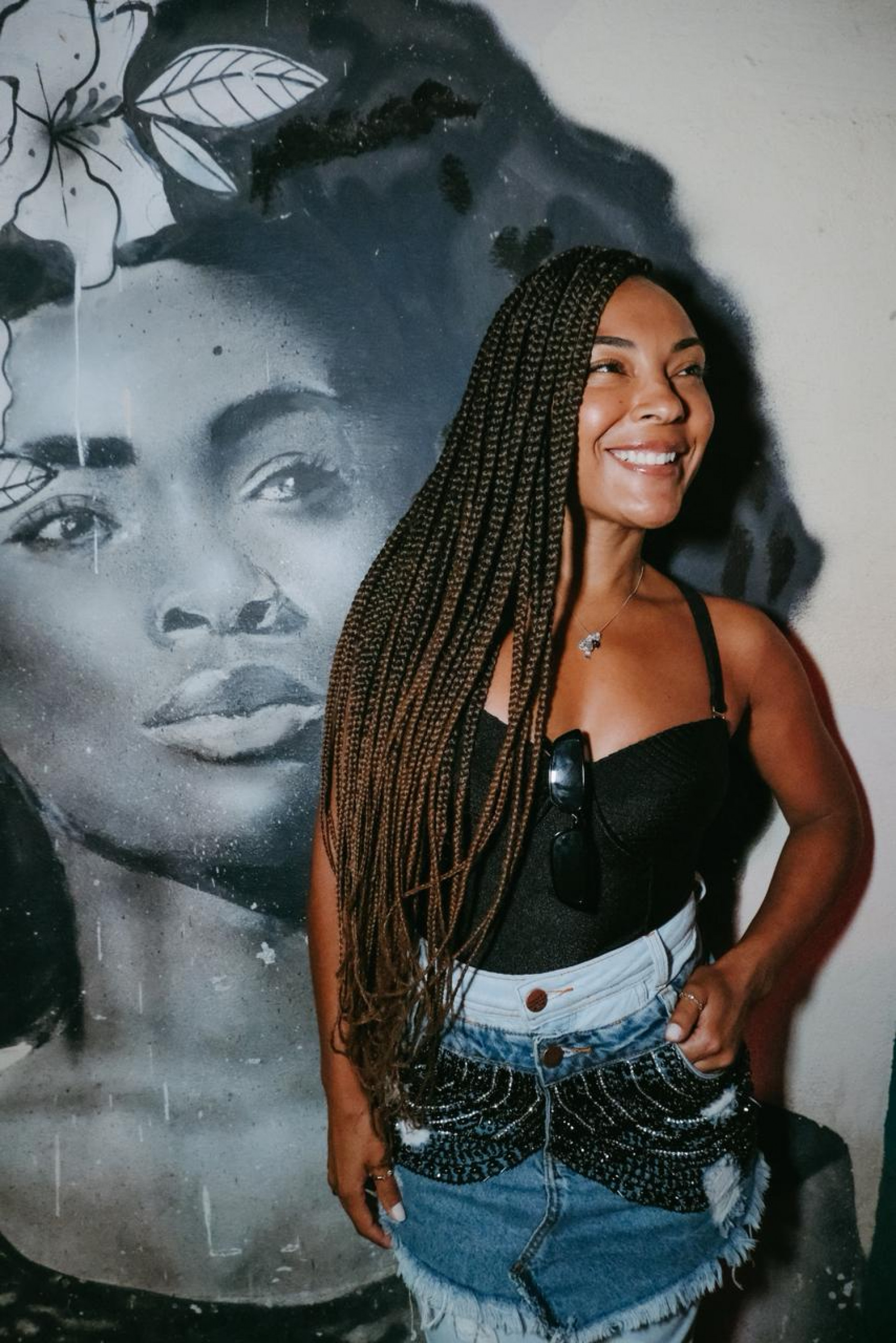 Dandara Albuquerque no agito da noite de música eletrônica