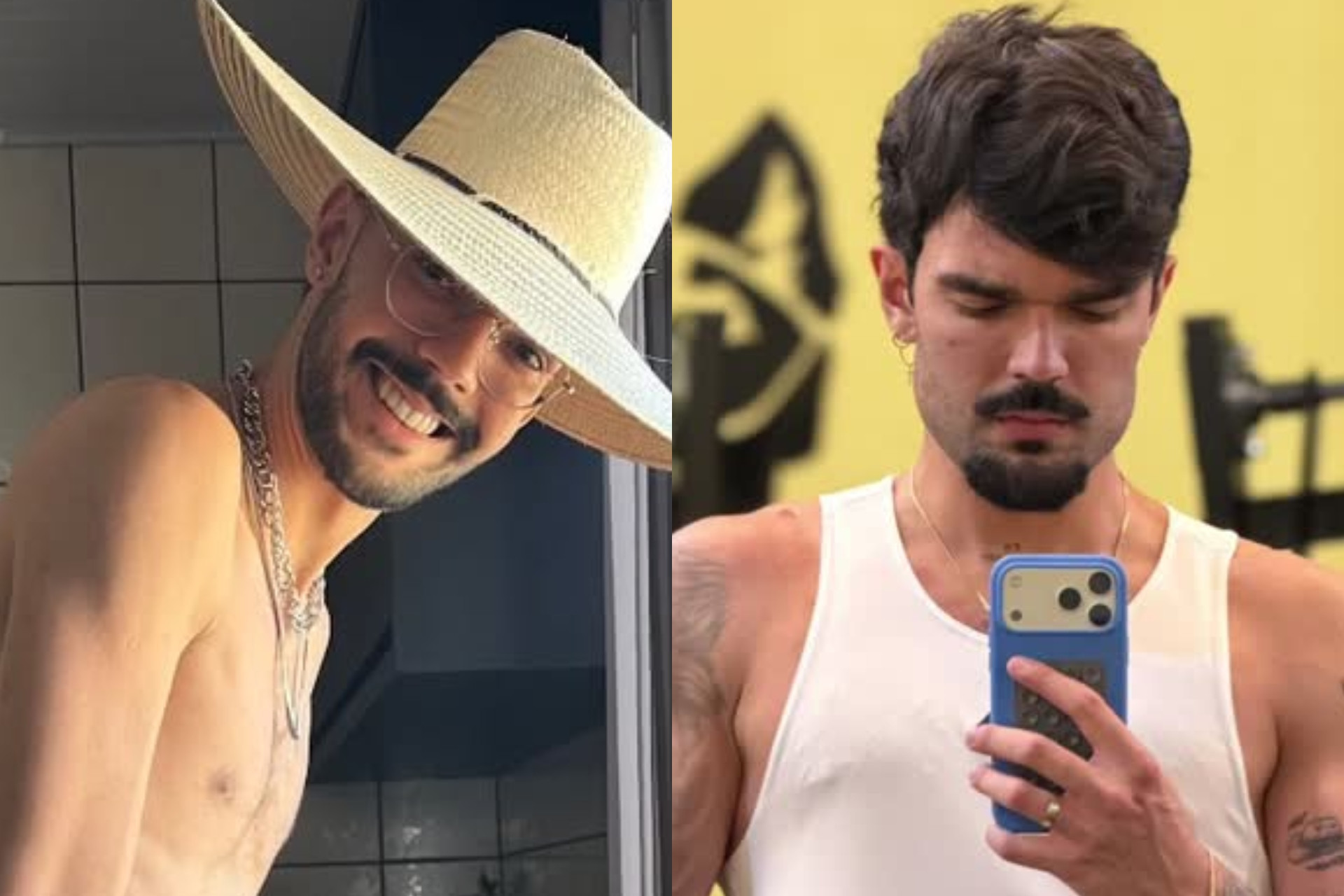 Luan Pereira impressiona ao mostrar antes e depois do corpo - Reprodução / Instagram