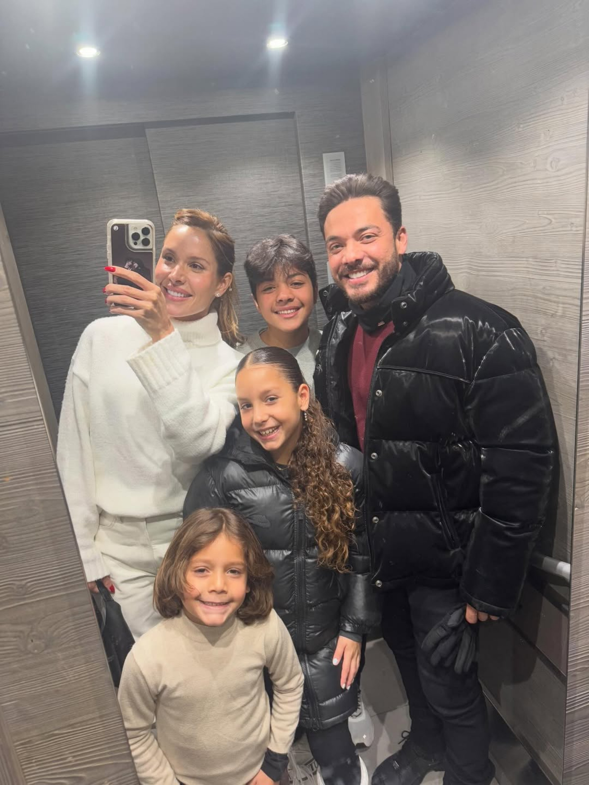 Wesley Safadão, Thyane Dantas e os filhos - Reprodução / Instagram