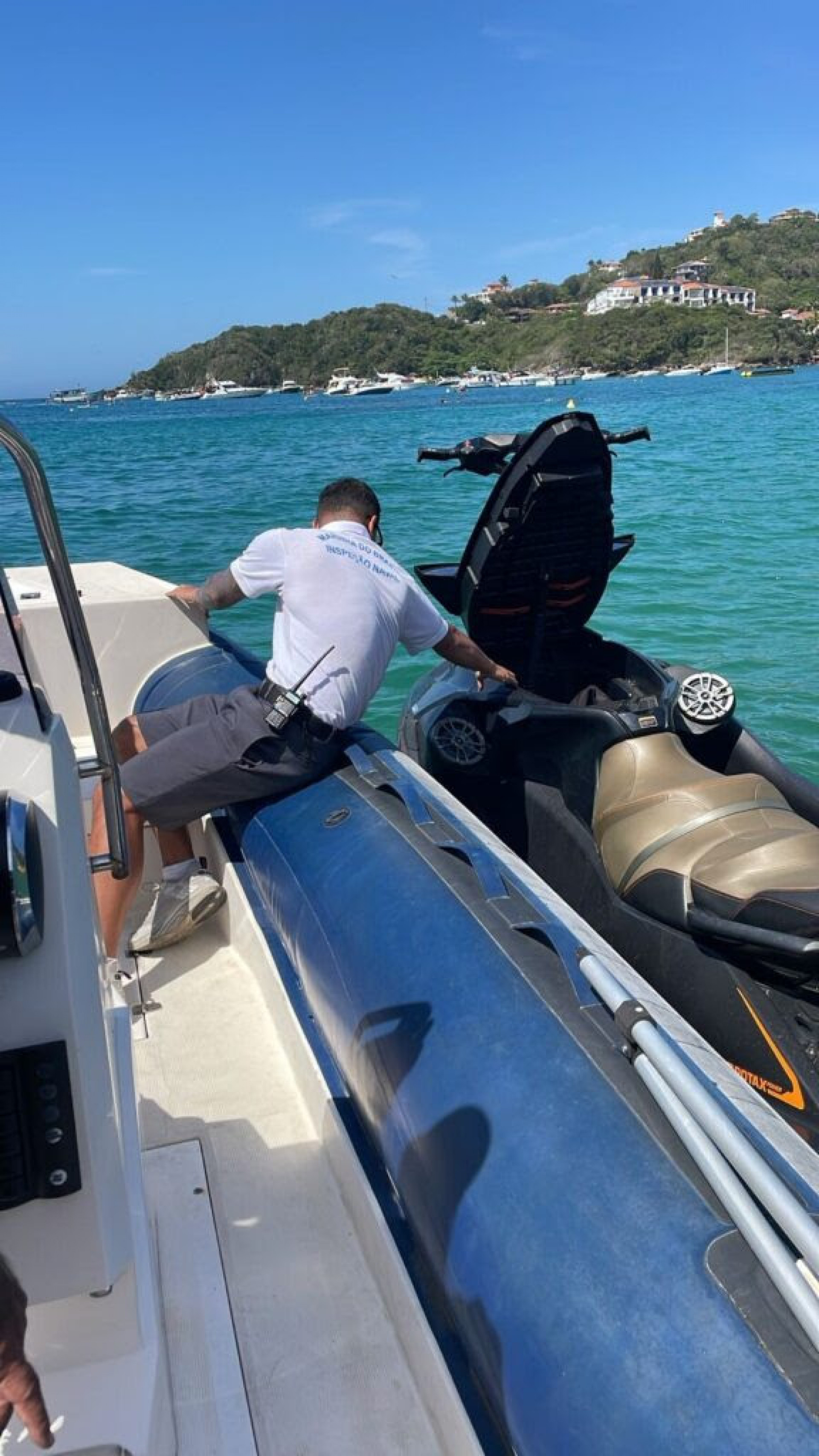 Fiscalização marítima - Ascom