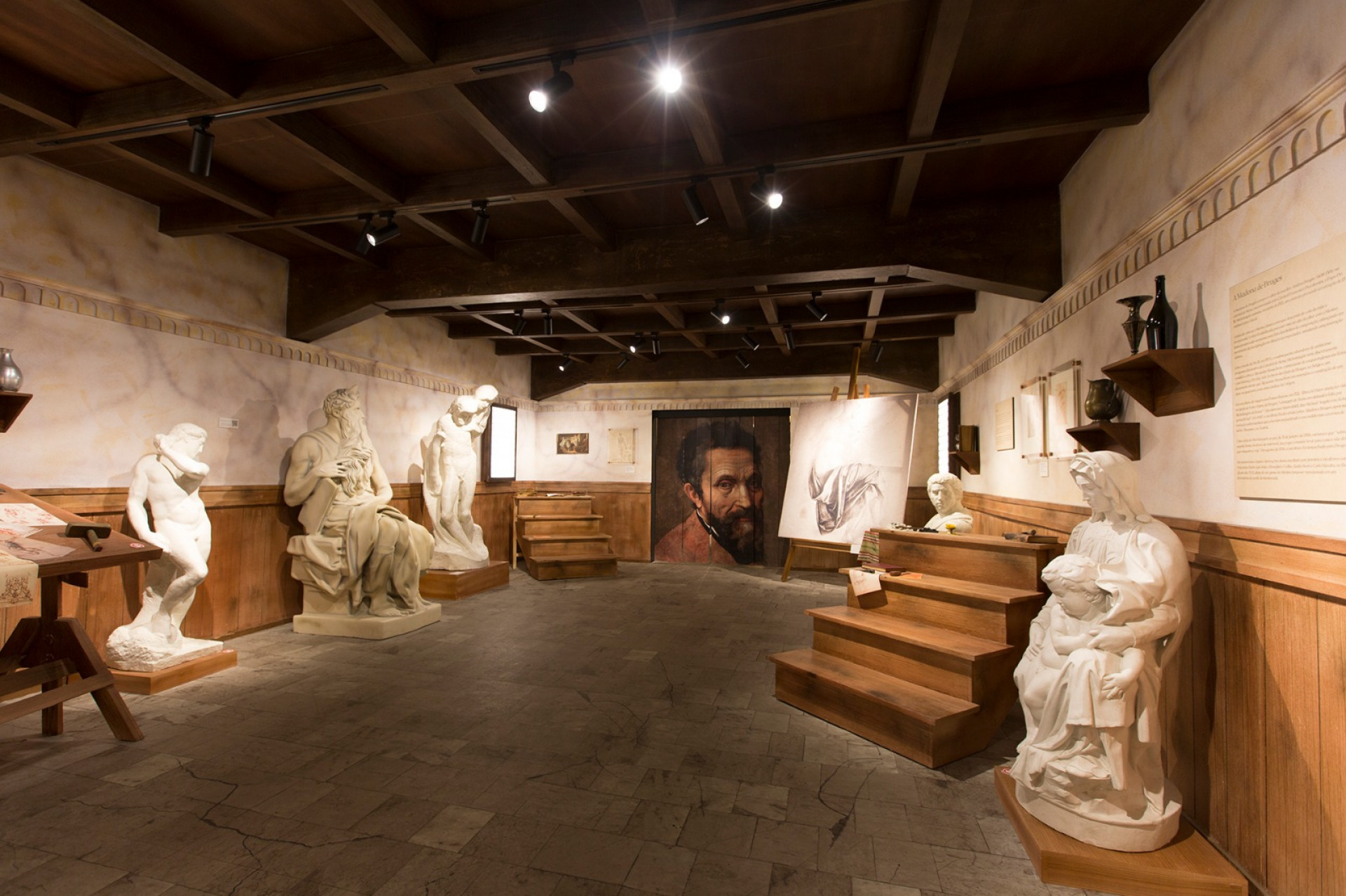 Exposição sobre Michelangelo desembarca no Rio de Janeiro  - Divulgação 