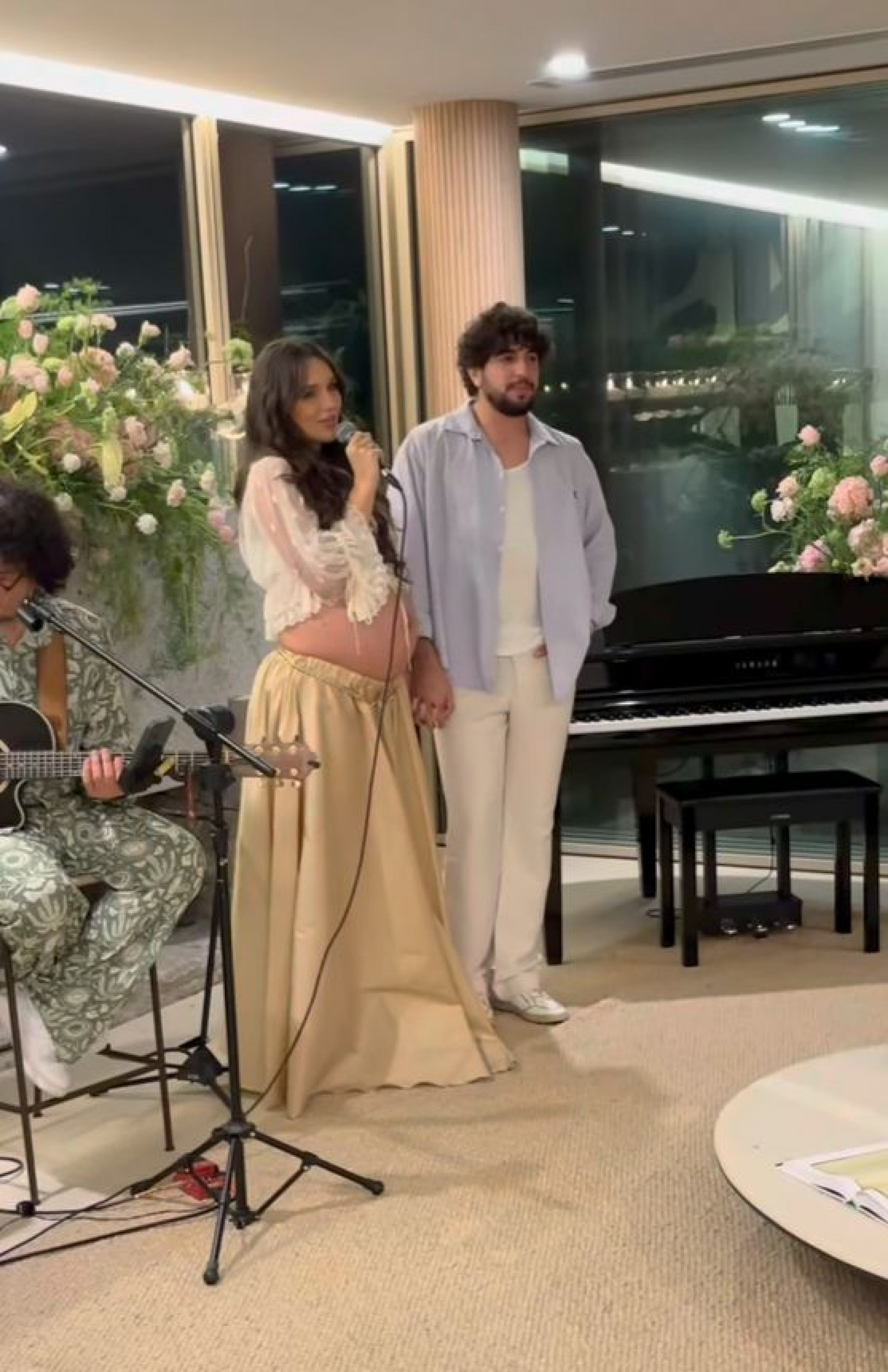 Rafa Kalimann e Nattan celebram chá de bebê da filha Zuza - Reprodução/Instagram