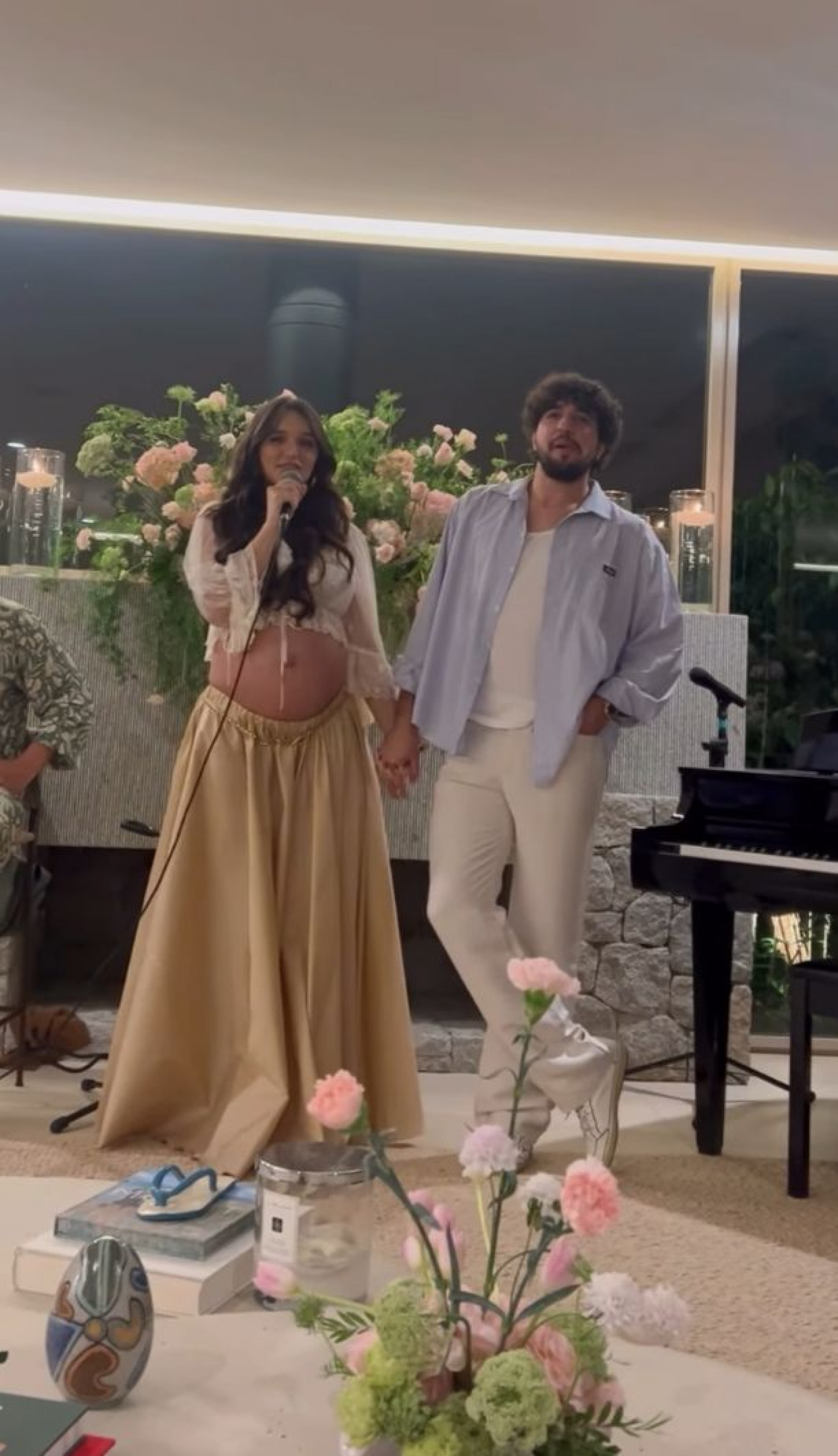 Rafa Kalimann e Nattan celebram chá de bebê da filha Zuza - Reprodução/Instagram