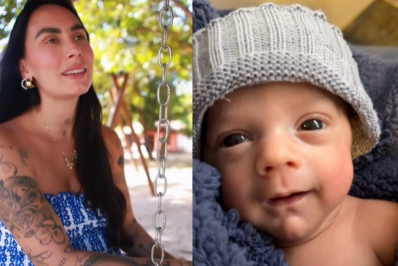 Clara Maia mostra o rosto do filho prematuro: 'Presente de Deus'