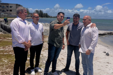 Prefeitura de Arraial e governo do Estado vistoriam obra em Monte Alto com Bernardo Rossi