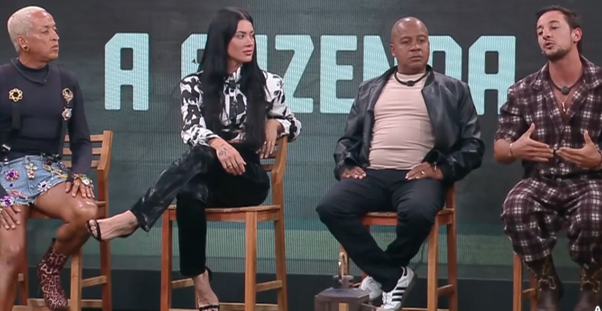 Wale?rio, Rayane,Toninho e Mesquita - Reprodução de vídeo / Record