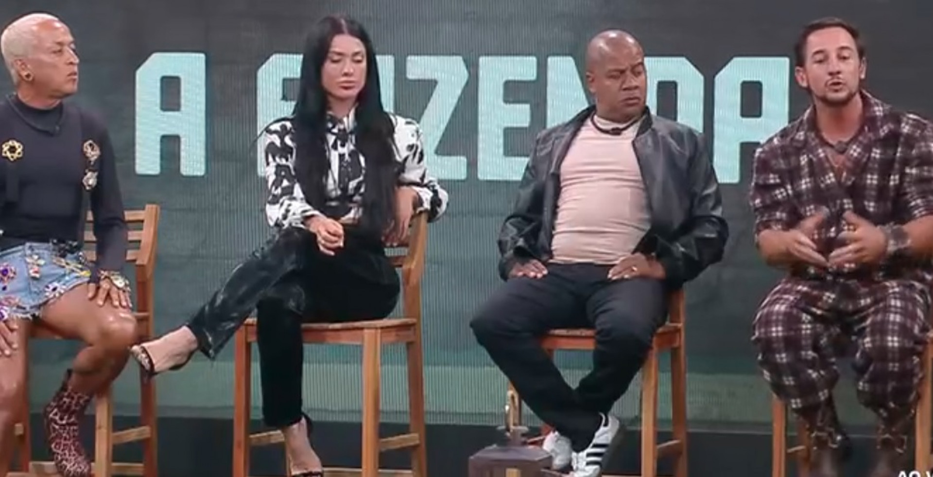 Wale?rio, Rayane,Toninho e Mesquita - Reprodução de vídeo / Record