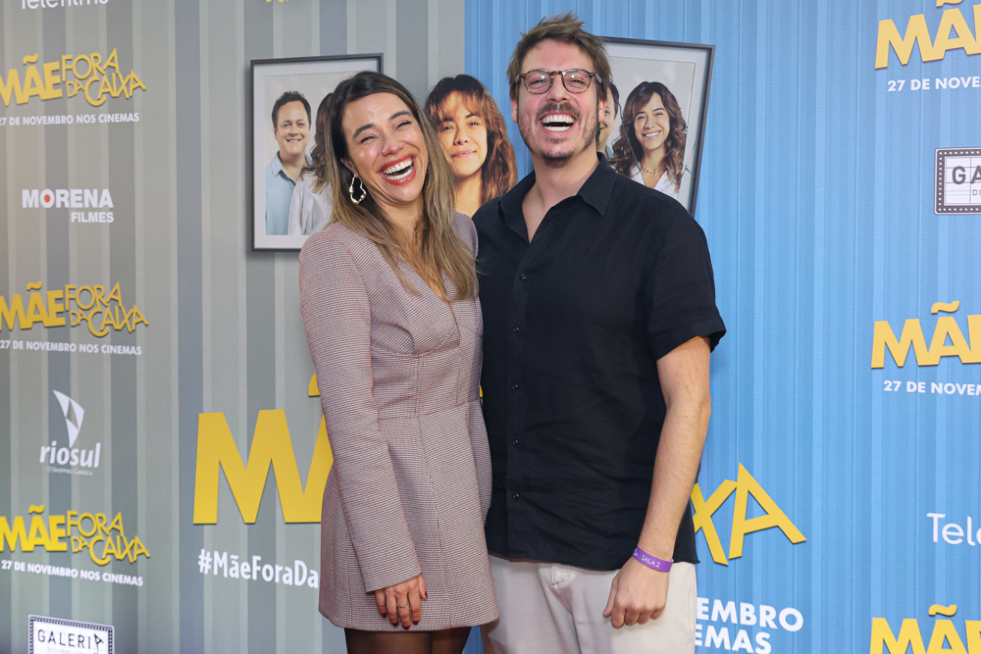 Mia? Mello e Fa?bio Porchat - Brazil News / Roberto Filho