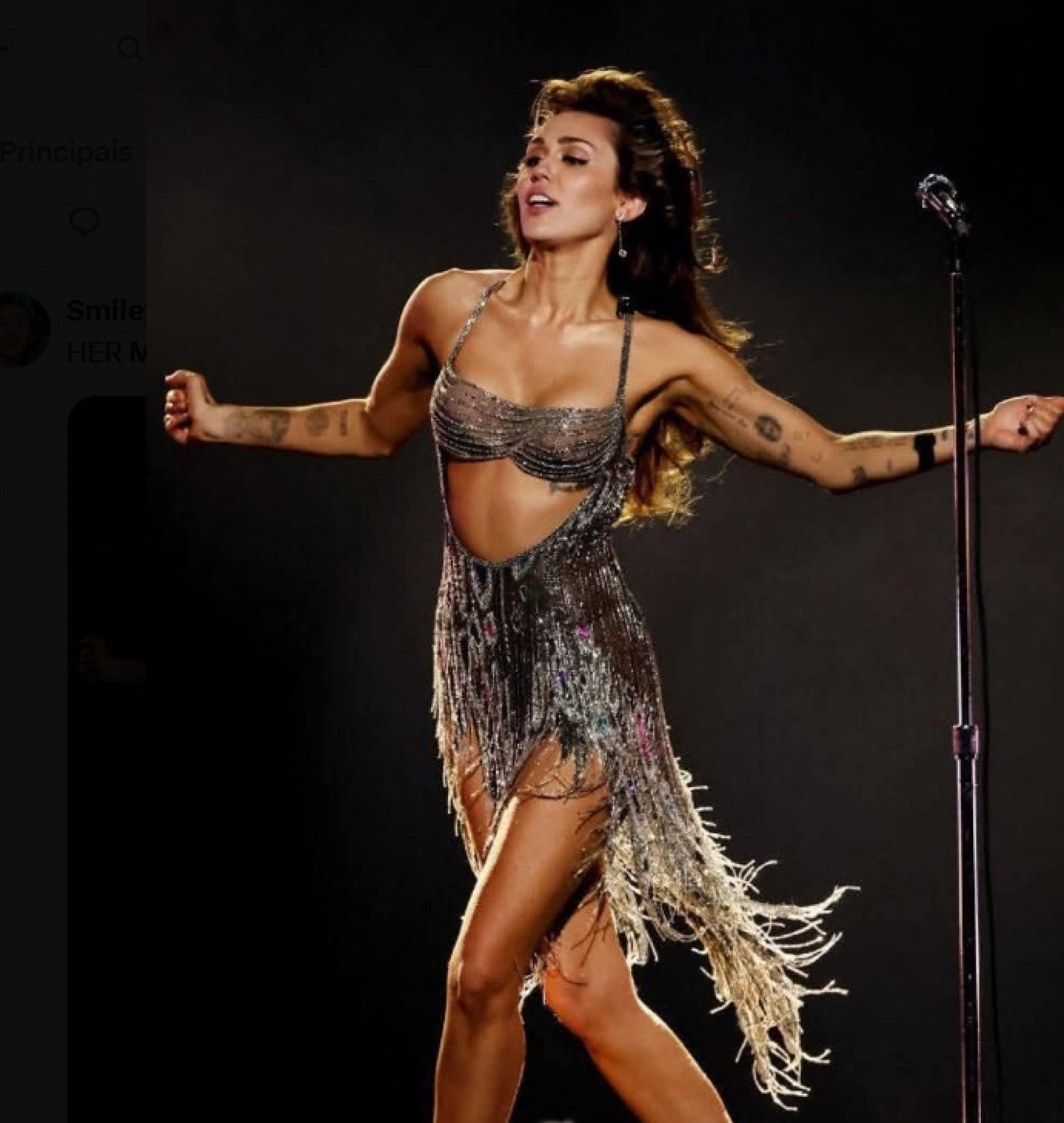 Miley Cyrus - Reprodução / X