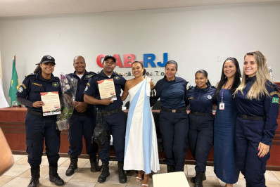 Comandantes da Guarda Civil Municipal são homenageados pela OAB