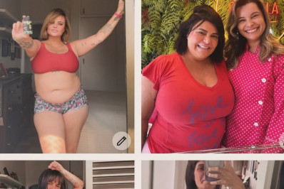 Valentina Francavilla exibe mudança no corpo ao perder 45 kg