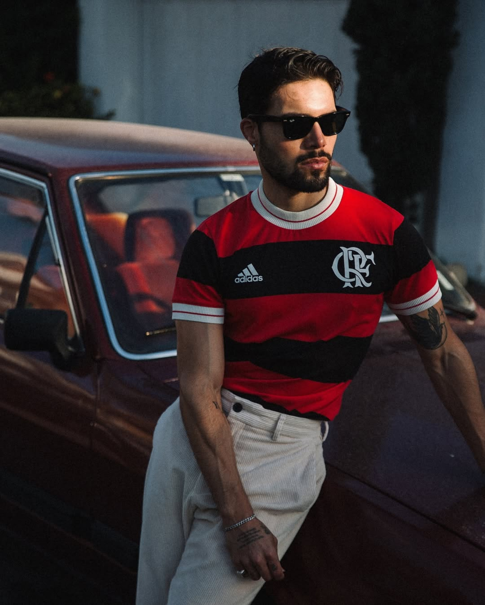 Brunno Daltro com a camisa do Flamengo - Reprodução / Redes Sociais