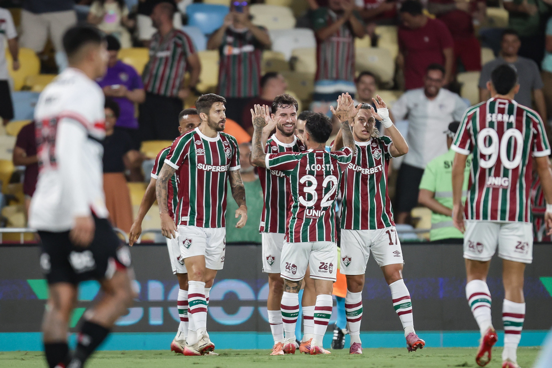 Fluminense x São Paulo, no Maracanã, pela 36ª rodada do Brasileirão - Marcelo Gonçalves / Fluminense