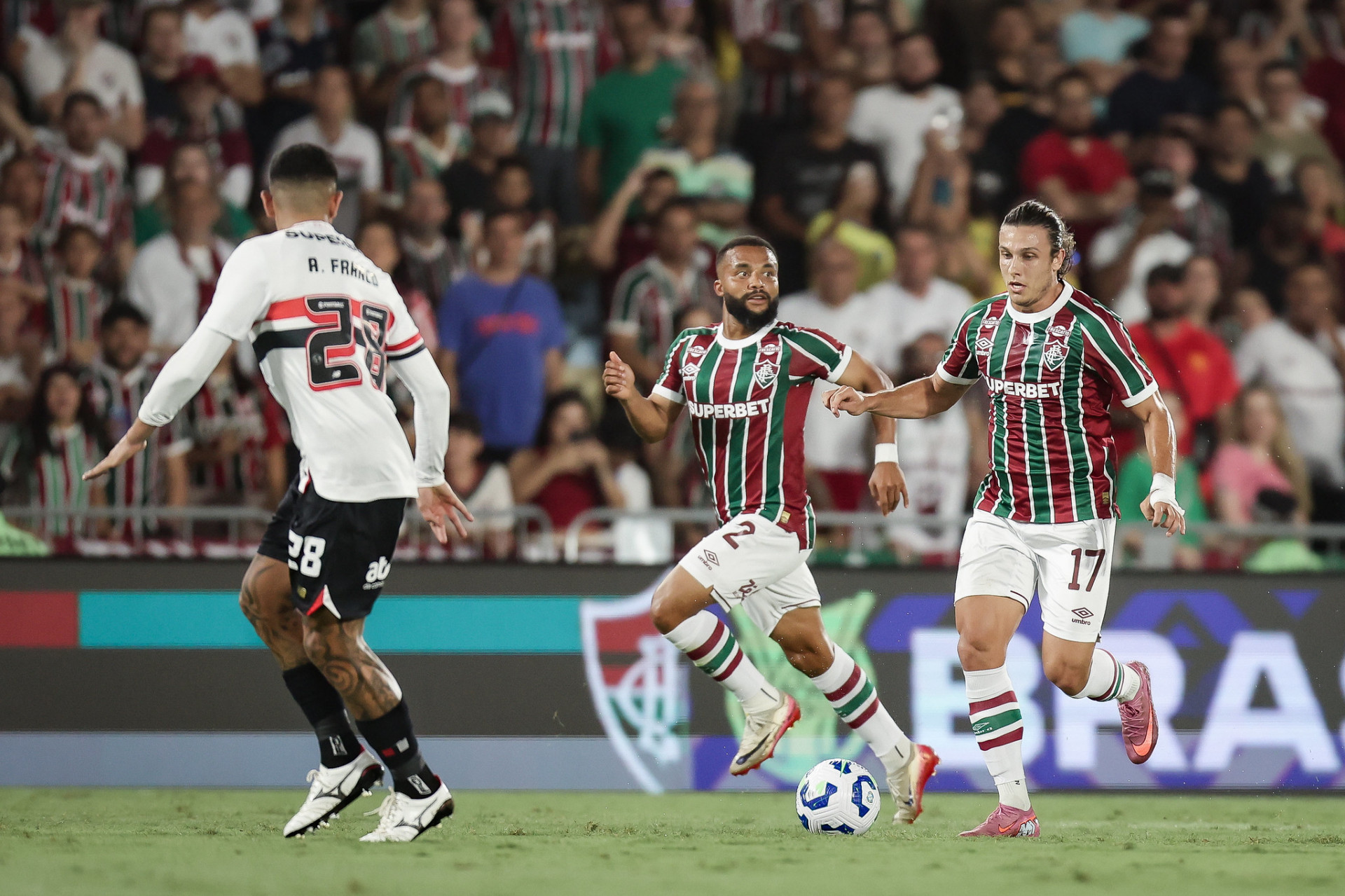 Fluminense x São Paulo, no Maracanã, pela 36ª rodada do Brasileirão - Marcelo Gonçalves / Fluminense
