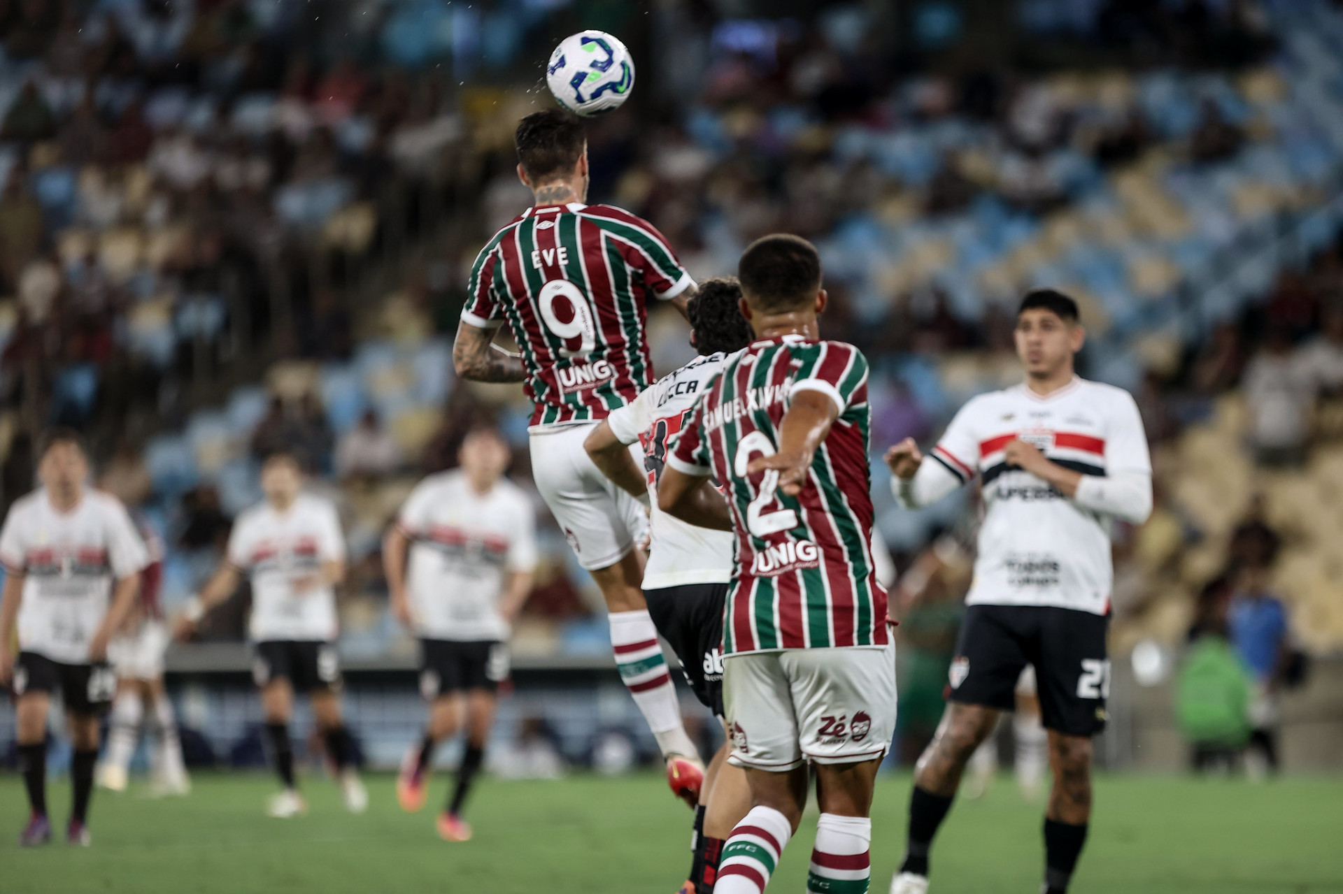 Fluminense x São Paulo, no Maracanã, pela 36ª rodada do Brasileirão - Lucas Merçon / Fluminense