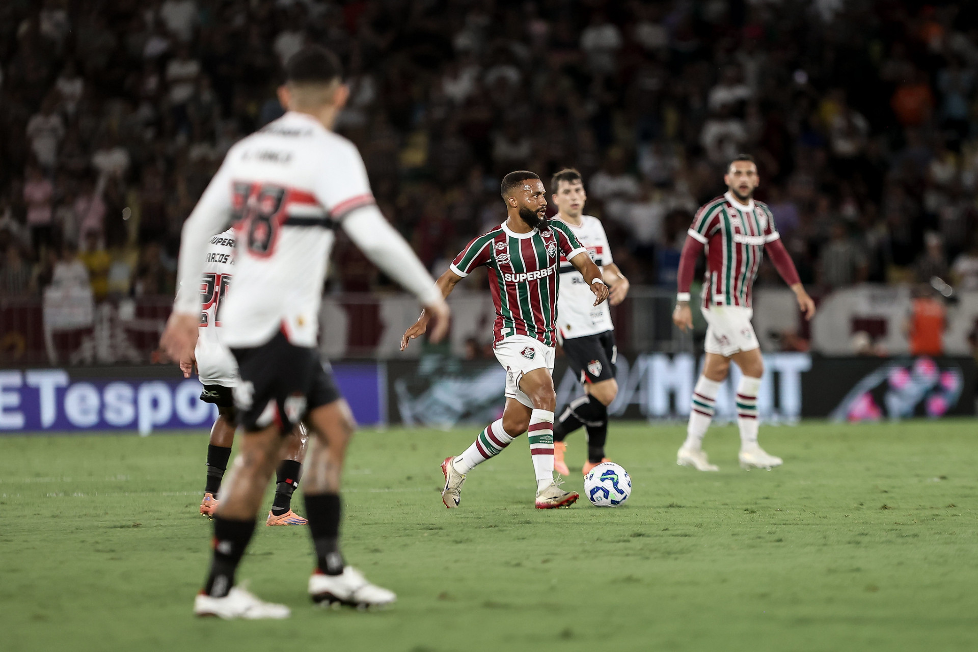Fluminense x São Paulo, no Maracanã, pela 36ª rodada do Brasileirão - Lucas Merçon / Fluminense